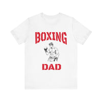 Load image into Gallery viewer, Boxing Dad Unisex Jersey Tee - Perfect Gift for Father's Day