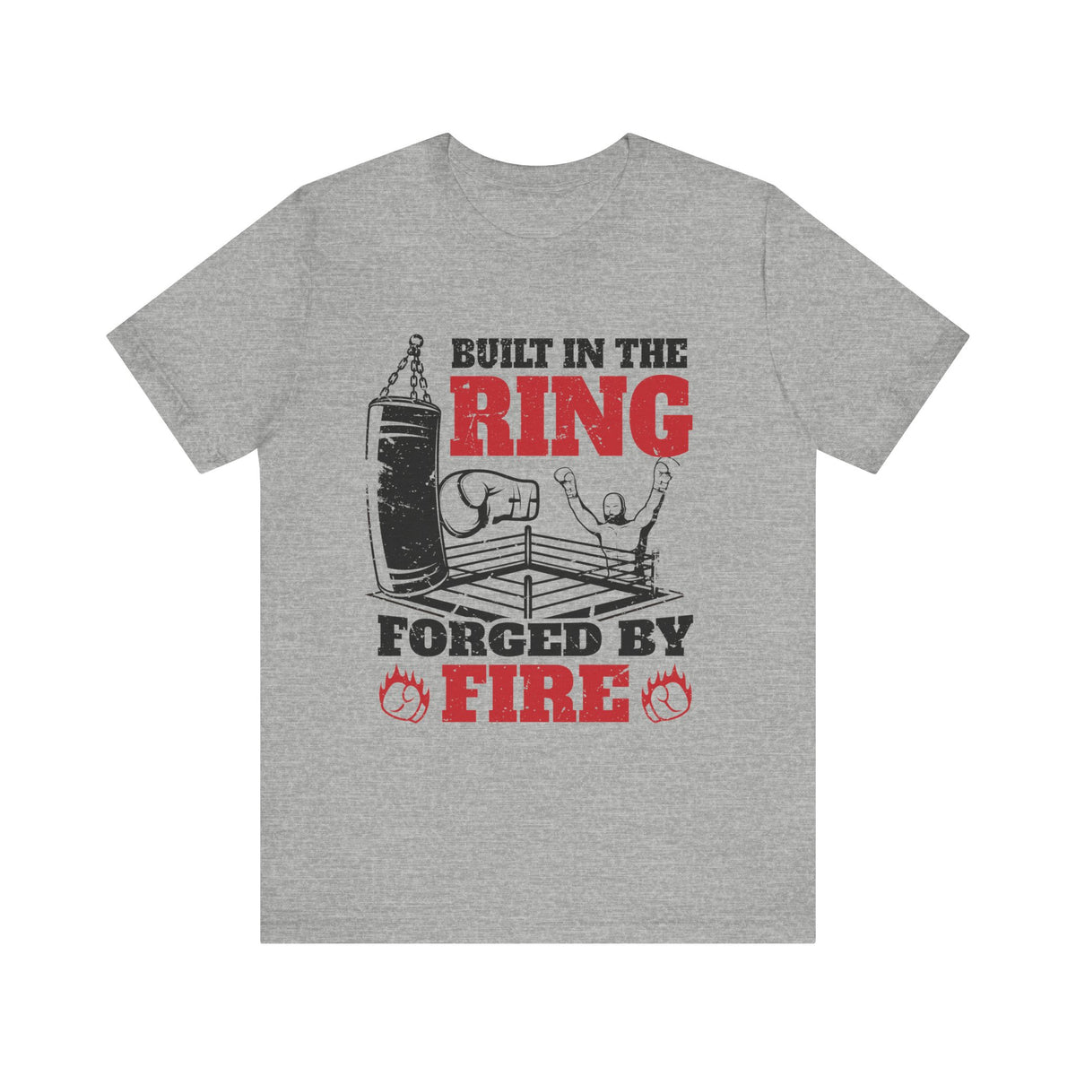 Boxing Champion T-Shirt | Built in the Ring, Forged by Fire | Fitness Gear, Sports Apparel, Workout Tee, Gift for Athletes, [...]