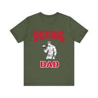 Load image into Gallery viewer, Boxing Dad Unisex Jersey Tee - Perfect Gift for Father's Day