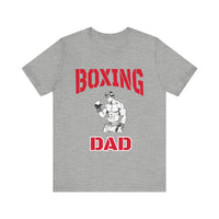 Load image into Gallery viewer, Boxing Dad Unisex Jersey Tee - Perfect Gift for Father's Day