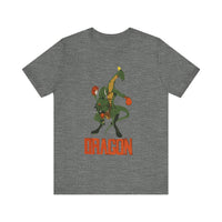 Load image into Gallery viewer, Boxing Apparel, Cool Dragon Graphic Tee, Dragon Lover Gift, Gift for Boxers, Casual Wear,  Fun T-Shirt, Inventory for Gamers and Festivals