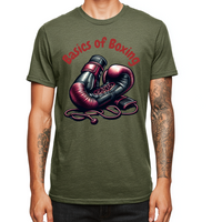 Load image into Gallery viewer, Boxing Tee that highlights the basics of boxing, Gift for boxers. Great for gym clothing and other athletic events.
