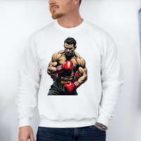 Load image into Gallery viewer, Boxing Sweatshirt - Gift for Boxers and Boxing Fans, Gym wear, perfect for cool weather when heading to the gym, a staple in your wardrobe.