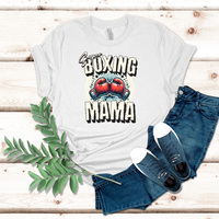 Load image into Gallery viewer, Super Boxing Mama Unisex Tee | Perfect Gift for Moms, Sporty T-Shirt, Boxing Mom Apparel, Fitness, Mother's Day, Gift for Boxer's Moms
