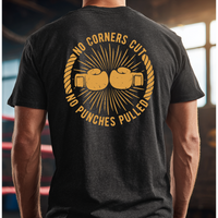 Load image into Gallery viewer, Boxing-Themed tshirt - Courage of boxers entering a ring - Workout Shirt, Gift for Fighters, Casual Wear, Fitness Apparel,