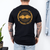 Load image into Gallery viewer, Boxing-Themed tshirt - Courage of boxers entering a ring - Workout Shirt, Gift for Fighters, Casual Wear, Fitness Apparel,