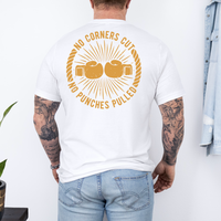 Load image into Gallery viewer, Boxing-Themed tshirt - Courage of boxers entering a ring - Workout Shirt, Gift for Fighters, Casual Wear, Fitness Apparel,