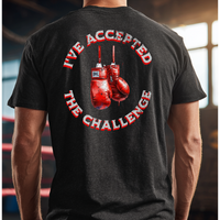 Load image into Gallery viewer, Boxer Tshirt for Serious Boxers, Boxing Challenge Tee, Motivational Graphic Shirt, Sports Enthusiast Gift, Workout Apparel, Fitness Motivation Tee