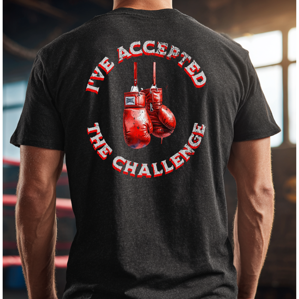 Boxer Tshirt for Serious Boxers, Boxing Challenge Tee, Motivational Graphic Shirt, Sports Enthusiast Gift, Workout Apparel, Fitness Motivation Tee