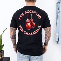 Load image into Gallery viewer, Boxer Tshirt for Serious Boxers, Boxing Challenge Tee, Motivational Graphic Shirt, Sports Enthusiast Gift, Workout Apparel, Fitness Motivation Tee