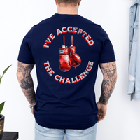 Load image into Gallery viewer, Boxer Tshirt for Serious Boxers, Boxing Challenge Tee, Motivational Graphic Shirt, Sports Enthusiast Gift, Workout Apparel, Fitness Motivation Tee