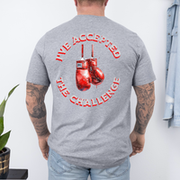 Load image into Gallery viewer, Boxer Tshirt for Serious Boxers, Boxing Challenge Tee, Motivational Graphic Shirt, Sports Enthusiast Gift, Workout Apparel, Fitness Motivation Tee