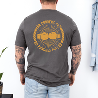 Load image into Gallery viewer, Boxer-Themed Unisex Tee: No Corners Cut, Fitness Shirt, Gift for Fighters, Workout Tee, Sports Apparel, Motivational Shirt