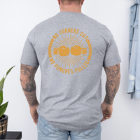 Load image into Gallery viewer, Boxer-Themed Unisex Tee: No Corners Cut, Fitness Shirt, Gift for Fighters, Workout Tee, Sports Apparel, Motivational Shirt