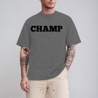 Load image into Gallery viewer, Boxer TShirt, Champ T-Shirt for Winners, Motivational Tee, Unisex Graphic Shirt, Gift for Him/Her, Casual Wear, Sports Enthusiast
