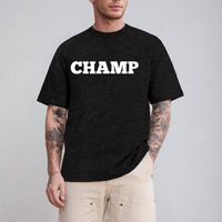 Load image into Gallery viewer, Boxer TShirt, Champ T-Shirt for Winners, Motivational Tee, Unisex Graphic Shirt, Gift for Him/Her, Casual Wear, Sports Enthusiast