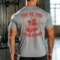 Load image into Gallery viewer, Boxing T-Shirt that highlights boxing is a competition with yourself.