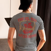 Load image into Gallery viewer, Boxing T-Shirt that highlights boxing is a competition with yourself.